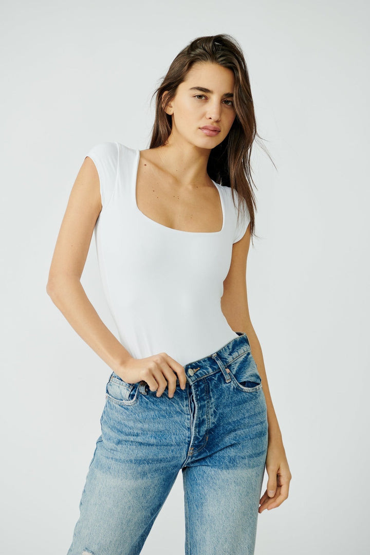 Free People Square Eyes Bodysuit - Jayden P Boutique