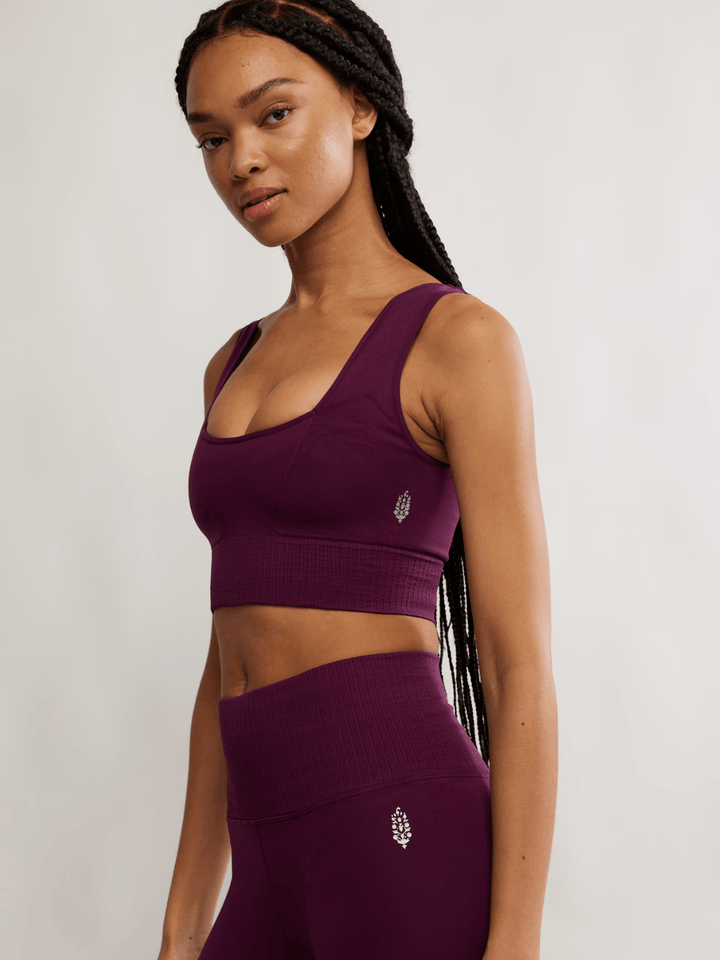FREE PEOPLE - Square Neck Good Karma Bra - Jayden P Boutique