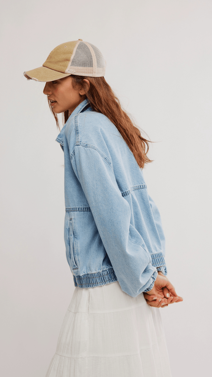 FREE PEOPLE - The Birdie Denim Jacket - Jayden P Boutique