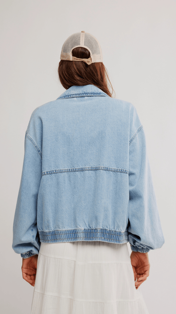 FREE PEOPLE - The Birdie Denim Jacket - Jayden P Boutique