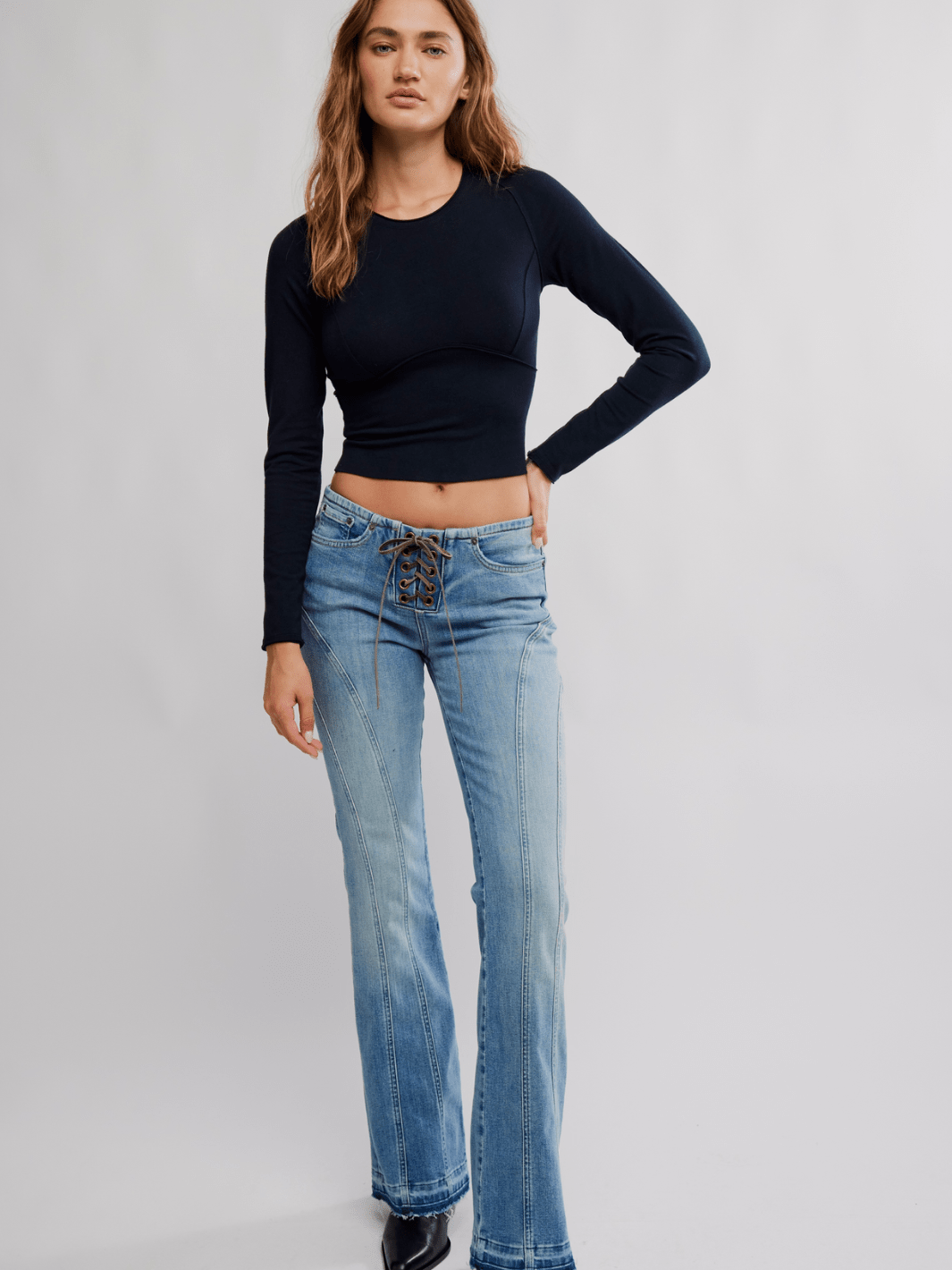 FREE PEOPLE- The Protagonist Long Sleeve - Jayden P Boutique