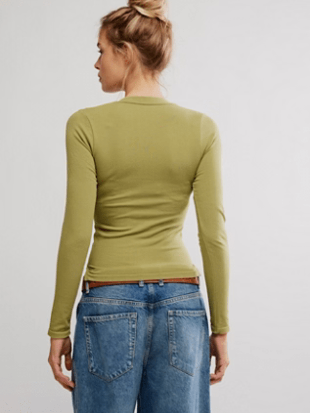 FREE PEOPLE - Wide Awake Layering Long Sleeve - Jayden P Boutique