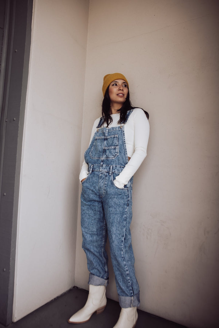 FREE PEOPLE - Ziggy Denim Overalls-SALE - Jayden P Boutique
