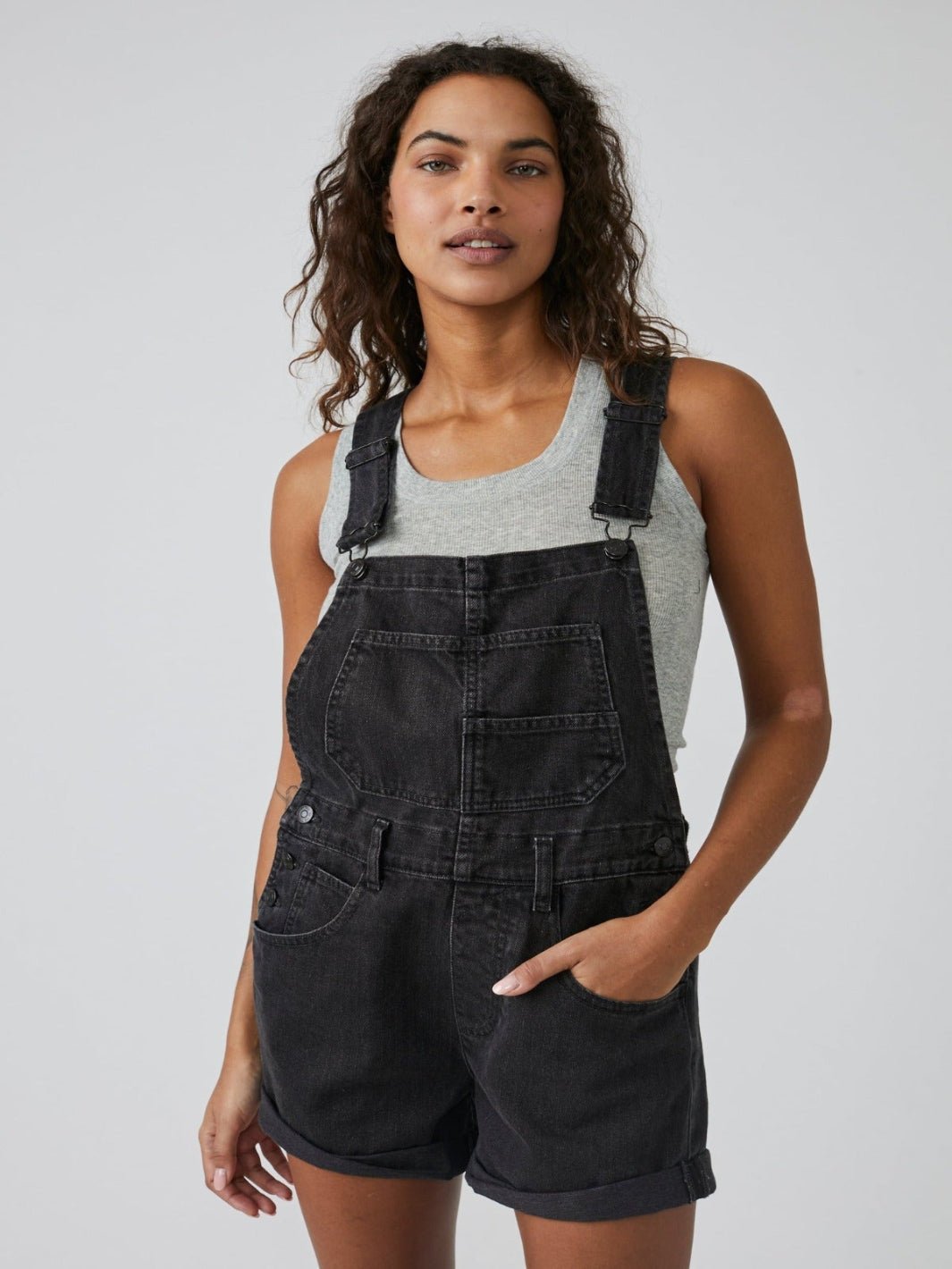 Free People Ziggy Denim Shortalls - Jayden P Boutique