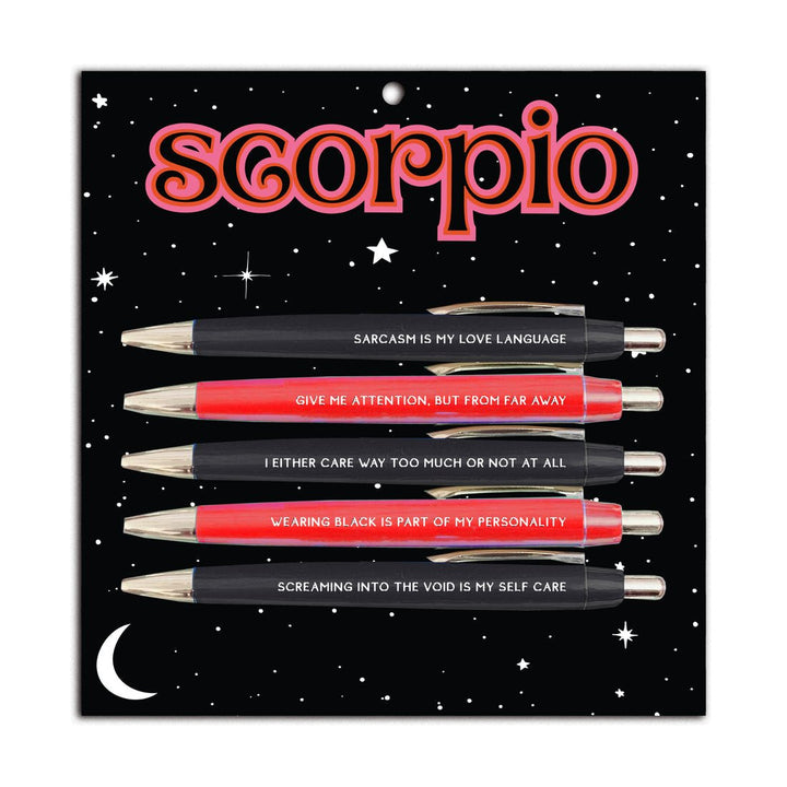 Fun Club Pen Set - Zodiac Edition - Jayden P Boutique