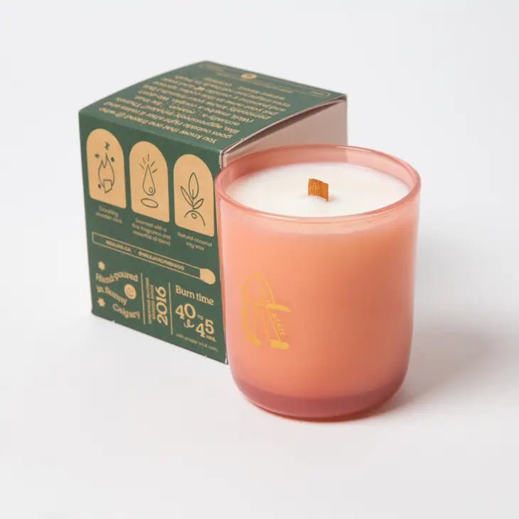 Garden State - Cedar & Cassis Coconut Soy Candle - 8 Oz - Jayden P Boutique