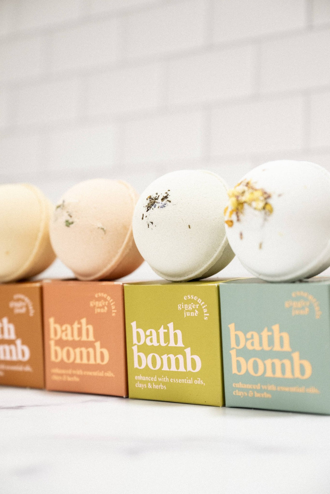 Ginger June 100% BOTANICAL BATH BOMB - Jayden P Boutique