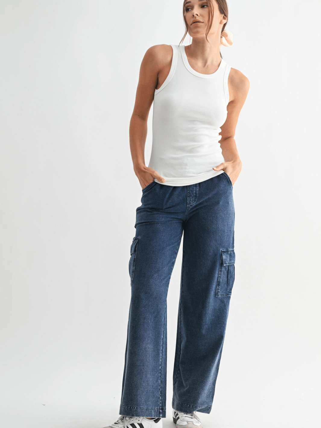 Go - To Micro Rib Tank Top - Jayden P Boutique