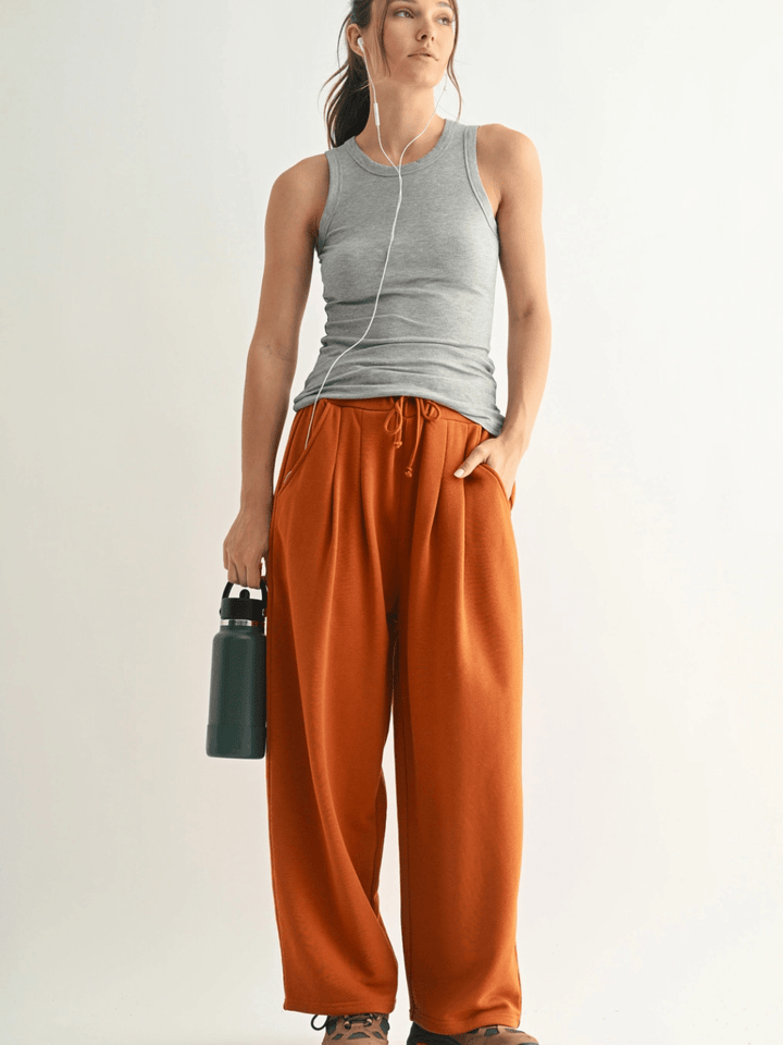 Go - To Micro Rib Tank Top - Jayden P Boutique