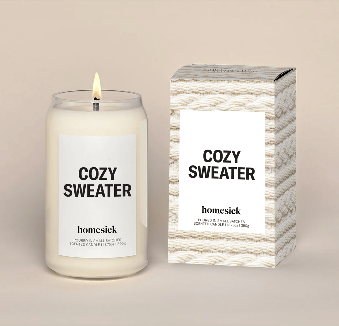 Homesick Candles - Cozy Sweater Candle - Jayden P Boutique