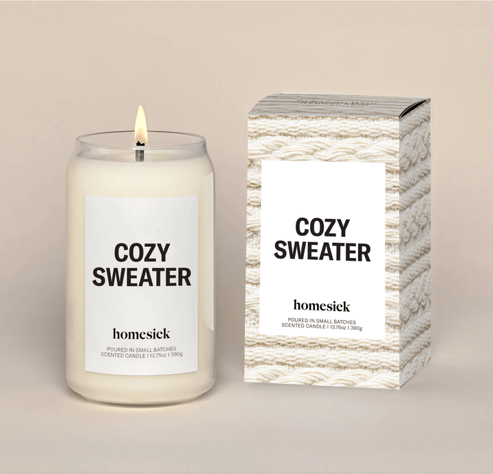 Homesick Candles - Cozy Sweater Candle - Jayden P Boutique