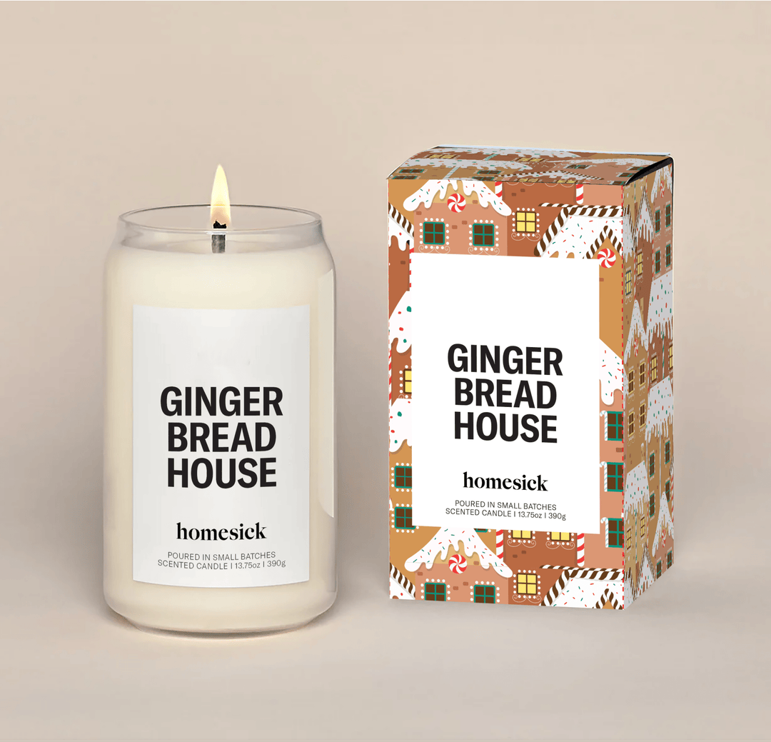 Homesick Candles - Gingerbread House Candle - Jayden P Boutique
