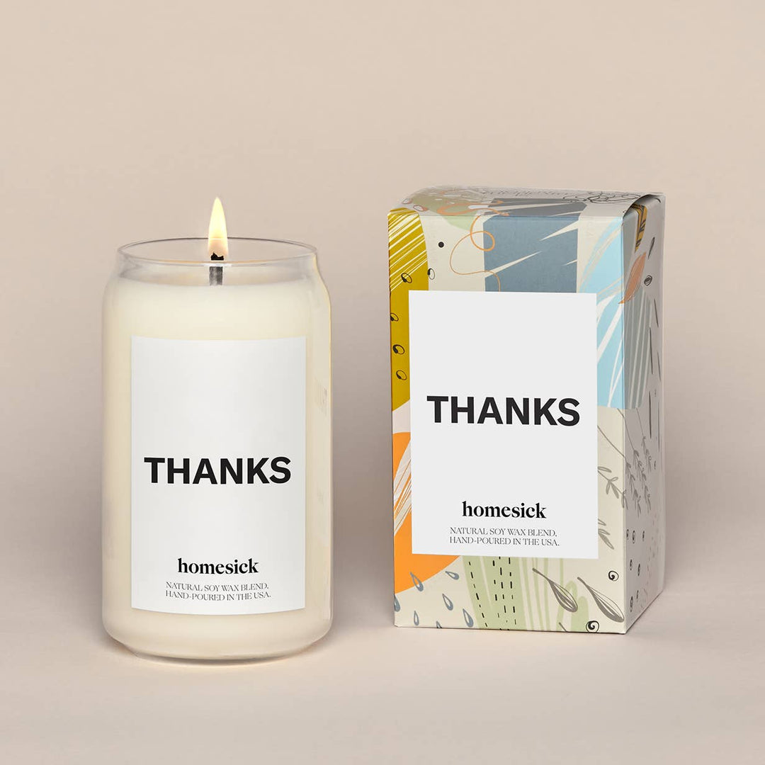 Homesick Candles - Thanks Candle - Jayden P Boutique