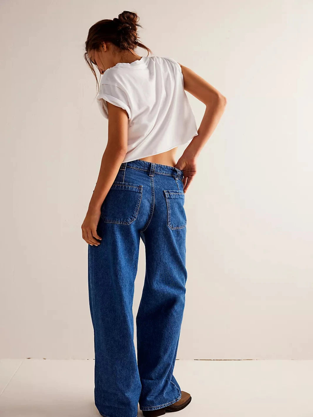 Free People - We The Free Palmer Cuffed Jeans | Jayden P Boutique