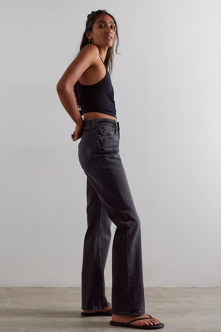 Free People We the Free Xena Slim Straight Jeans