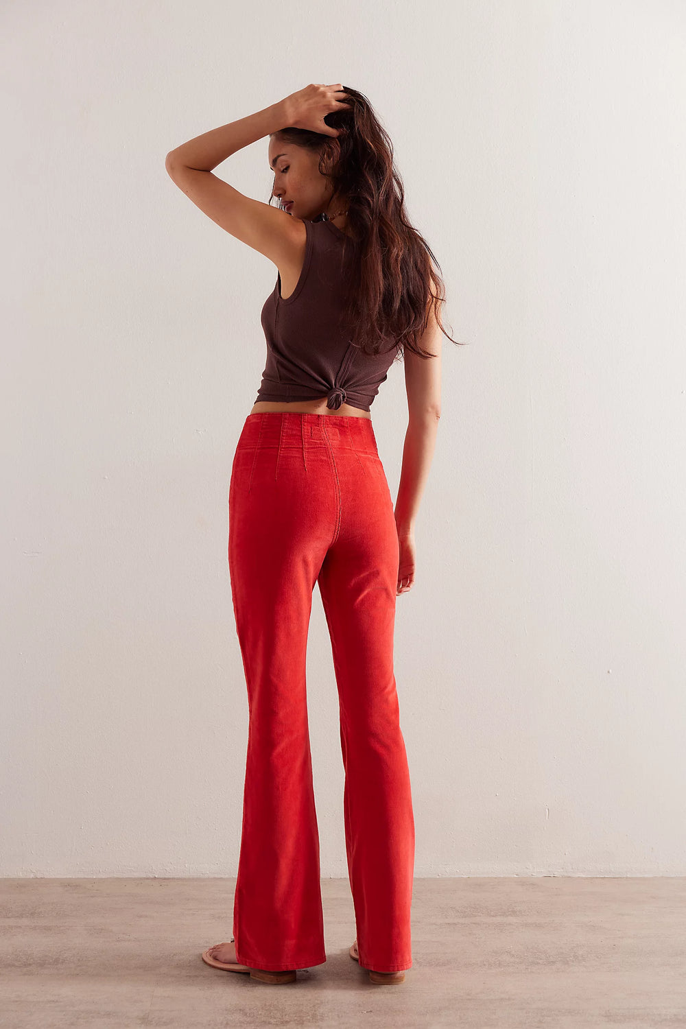 Free People Jayde Corduroy Flare Pants-Pants-Jayden P Boutique