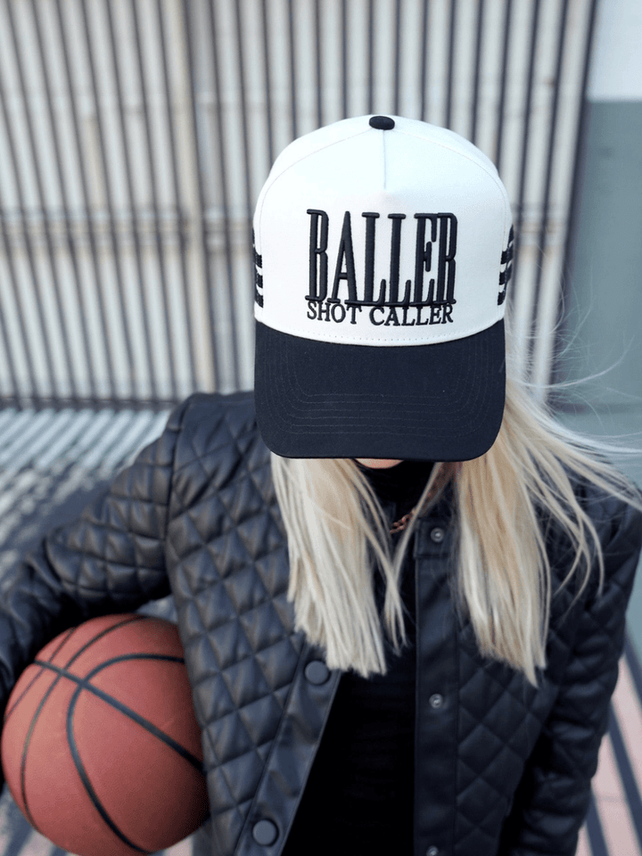 KENZKUSTOMZ - Baller Shot Caller Trucker Hat - Jayden P Boutique