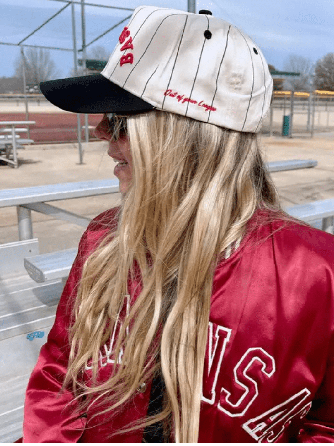 KENZKUSTOMZ - Baseball Stripe Trucker Hat - Jayden P Boutique