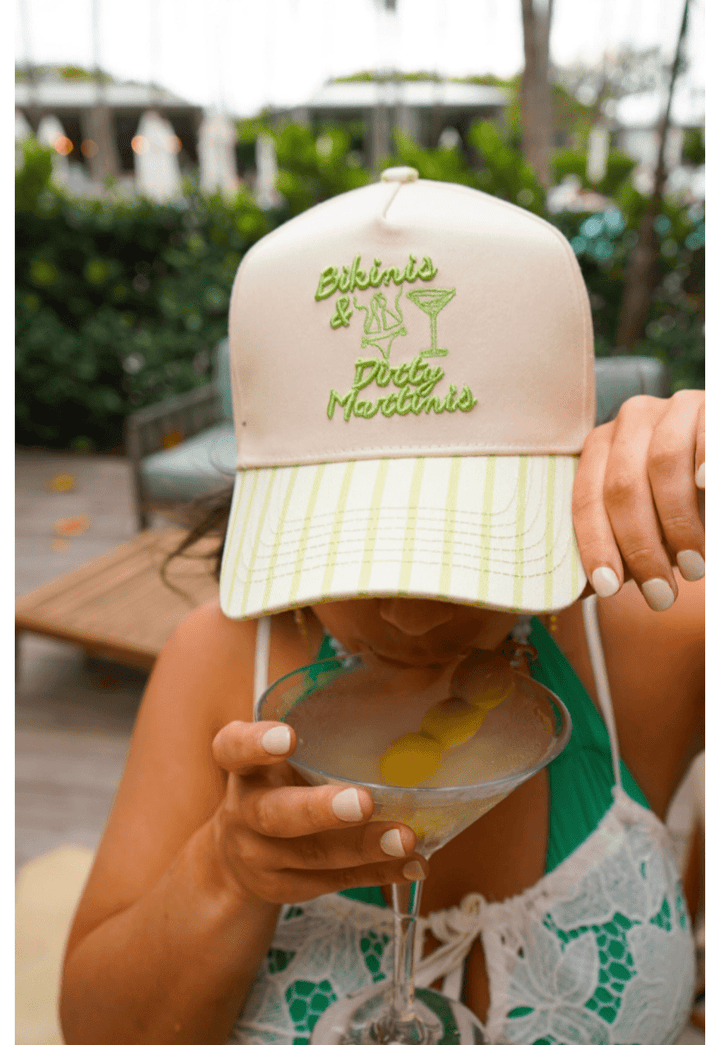 KENZKUSTOMZ - Bikinis &amp; Dirty Martinis Trucker Hat - Jayden P Boutique