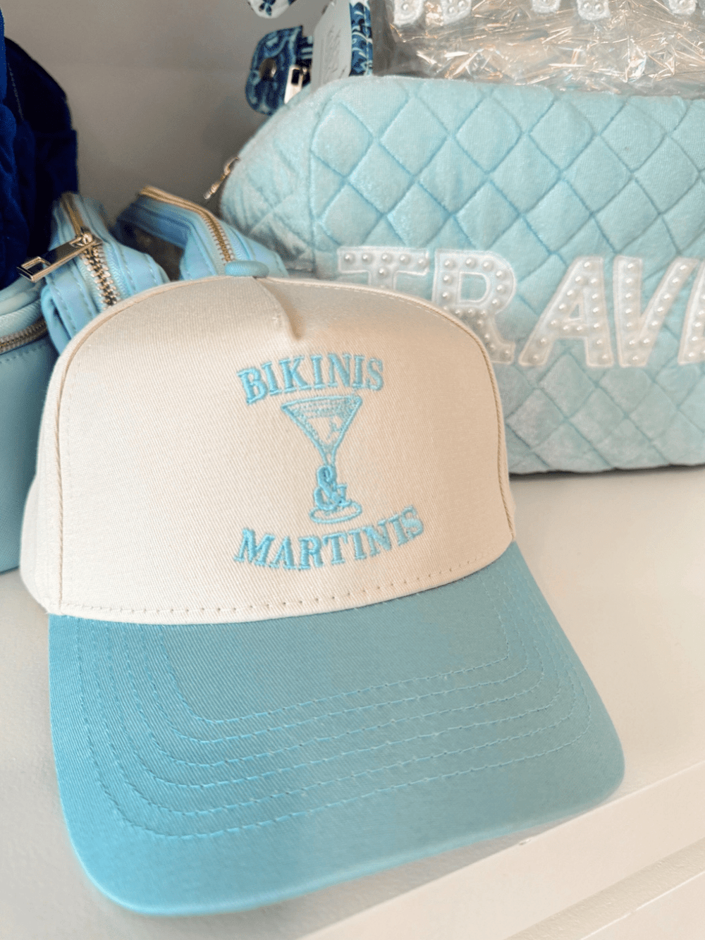 KENZKUSTOMZ - Bikinis & Martinis Vintage Trucker Hat - Jayden P Boutique