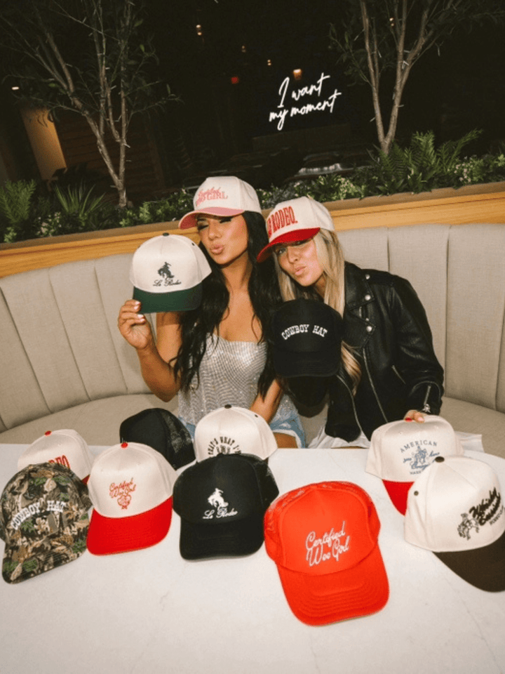 KENZKUSTOMZ - Cowboy Hat Trucker Hat - Jayden P Boutique