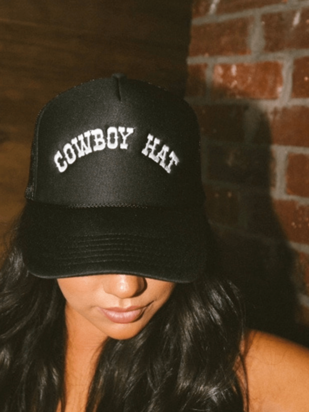 KENZKUSTOMZ - Cowboy Hat Trucker Hat - Jayden P Boutique