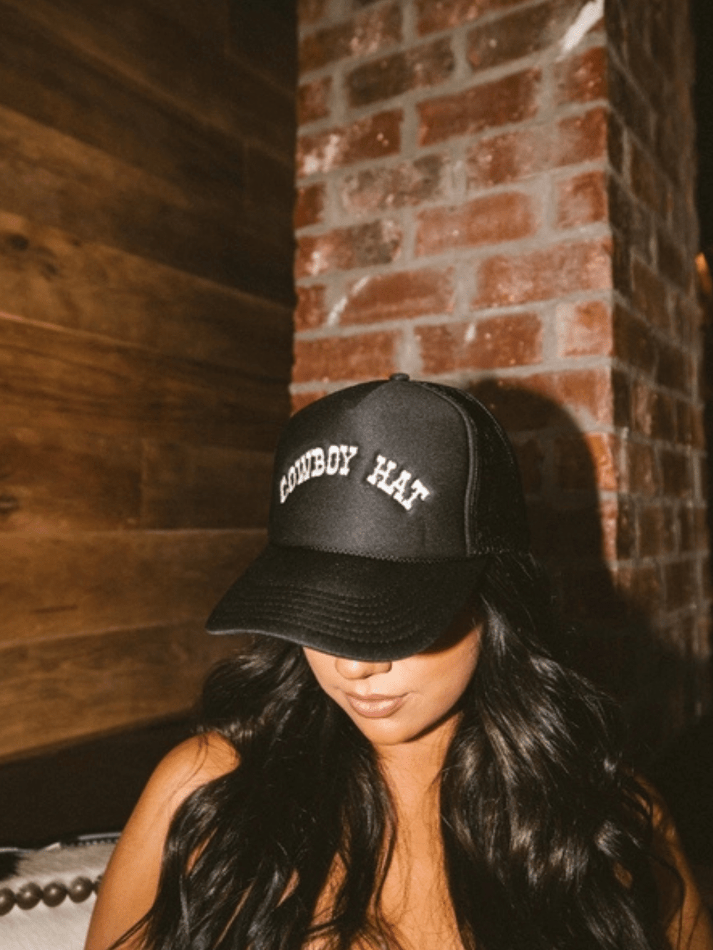 KENZKUSTOMZ - Cowboy Hat Trucker Hat - Jayden P Boutique