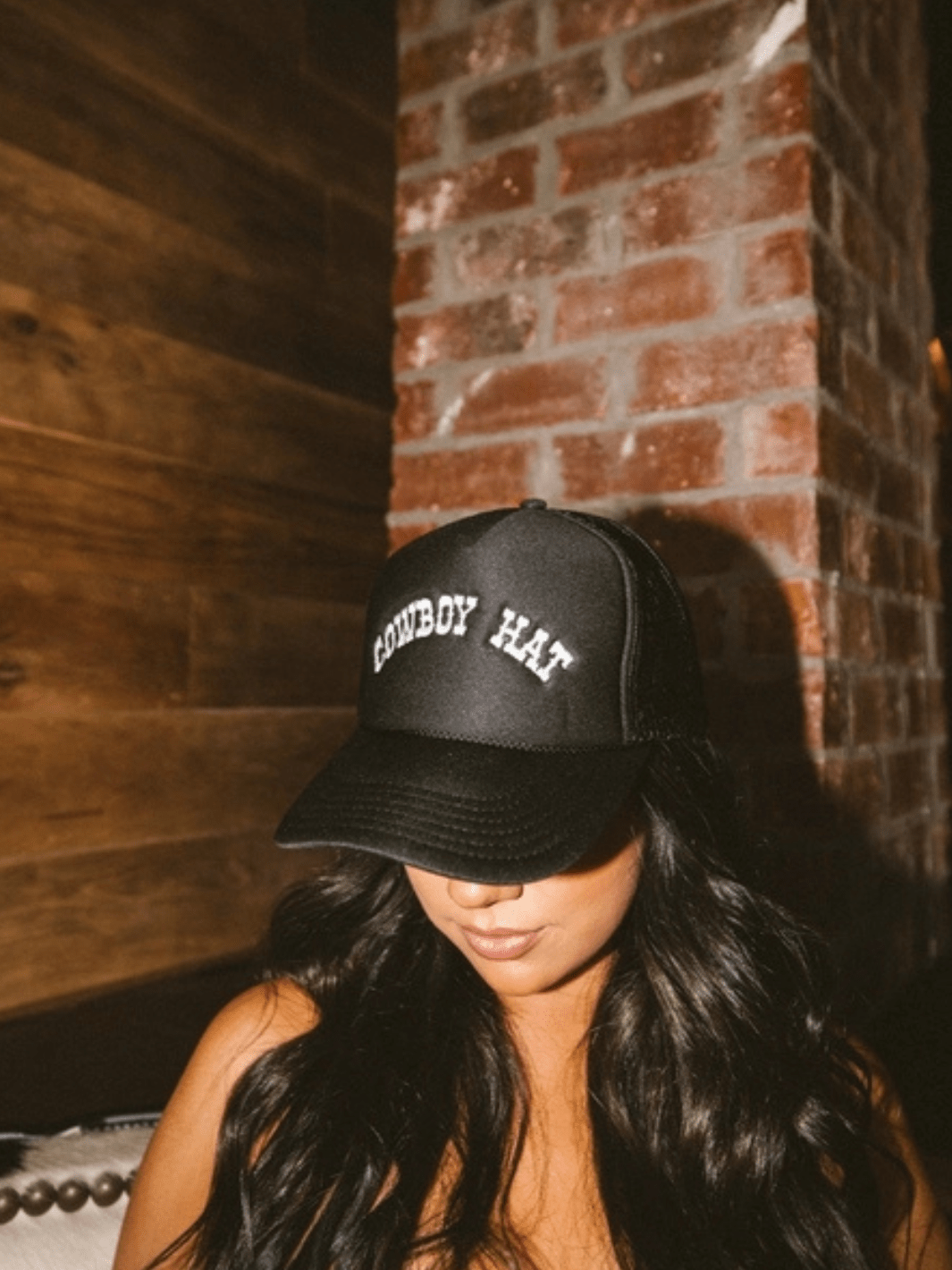 KENZKUSTOMZ - Cowboy Hat Trucker Hat - Jayden P Boutique