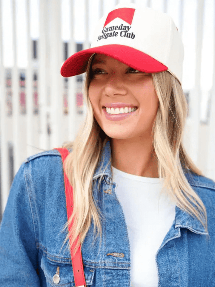 KENZKUSTOMZ - Gameday Tailgate Club Vintage Trucker Hat - Jayden P Boutique