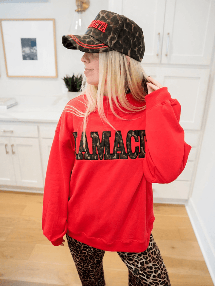KenzKustomz - Mamacita Leopard Vintage Trucker Hat by KENZKUSTOMZ (kenzkustomz-mamacita-leopard-vintage-trucker-hat)
