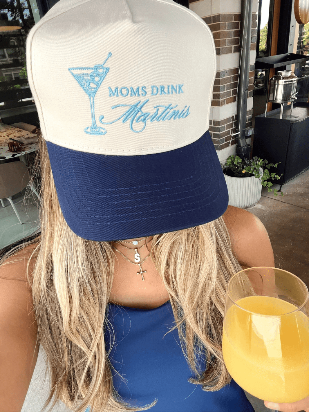 KENZKUSTOMZ - Mom's Drink Martinis Vintage Trucker Hat - Jayden P Boutique
