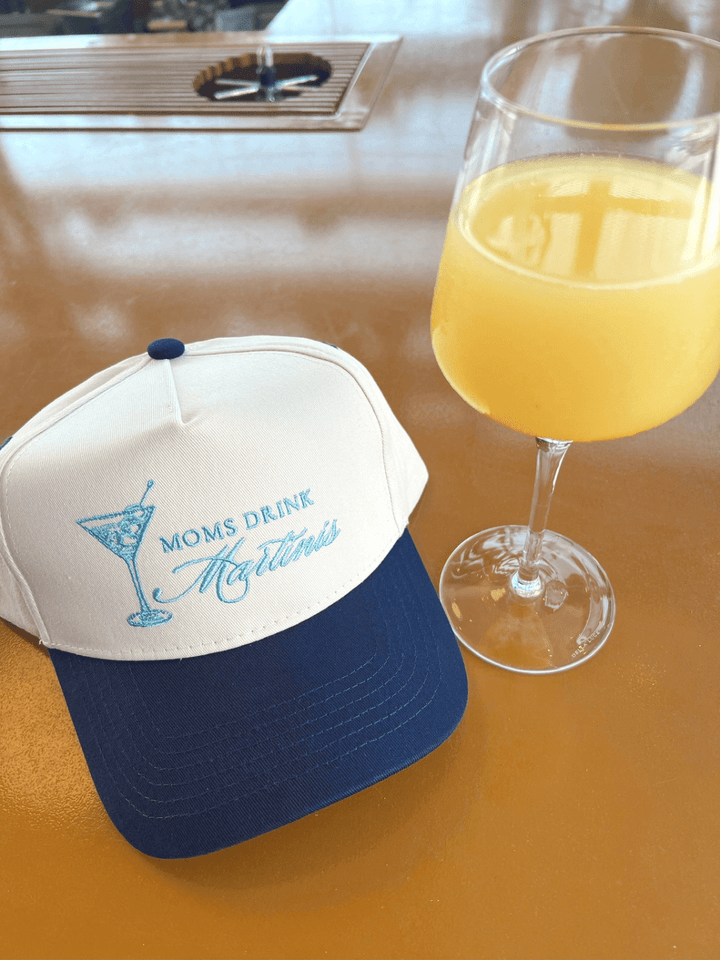KENZKUSTOMZ - Mom's Drink Martinis Vintage Trucker Hat - Jayden P Boutique