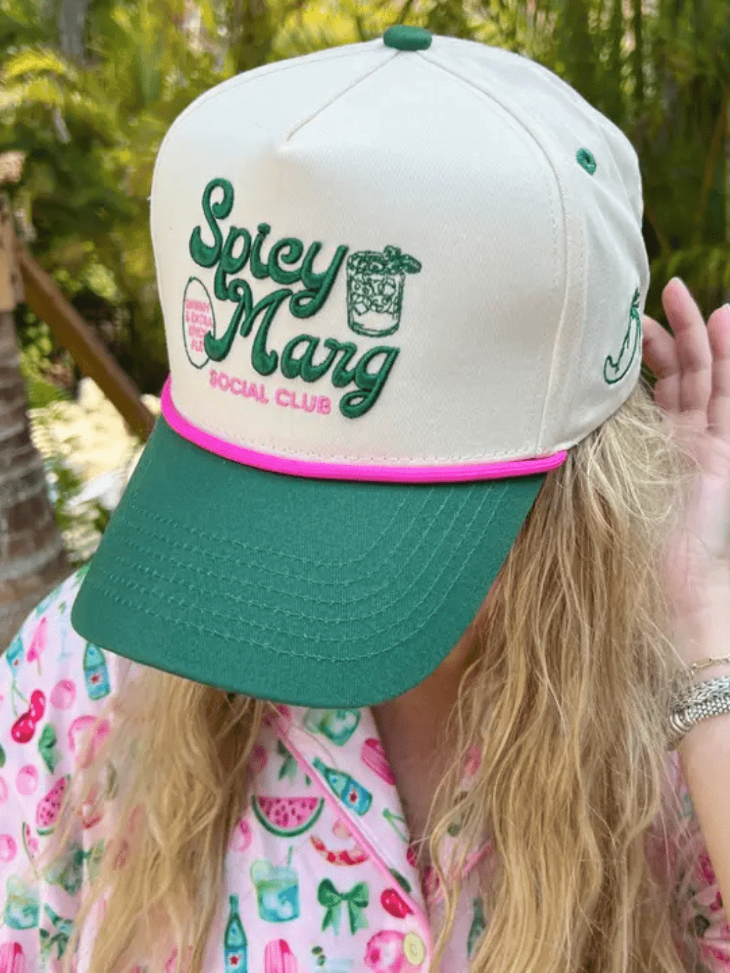 KENZKUSTOMZ - Spicy Marg Social Club Trucker Hat - Jayden P Boutique