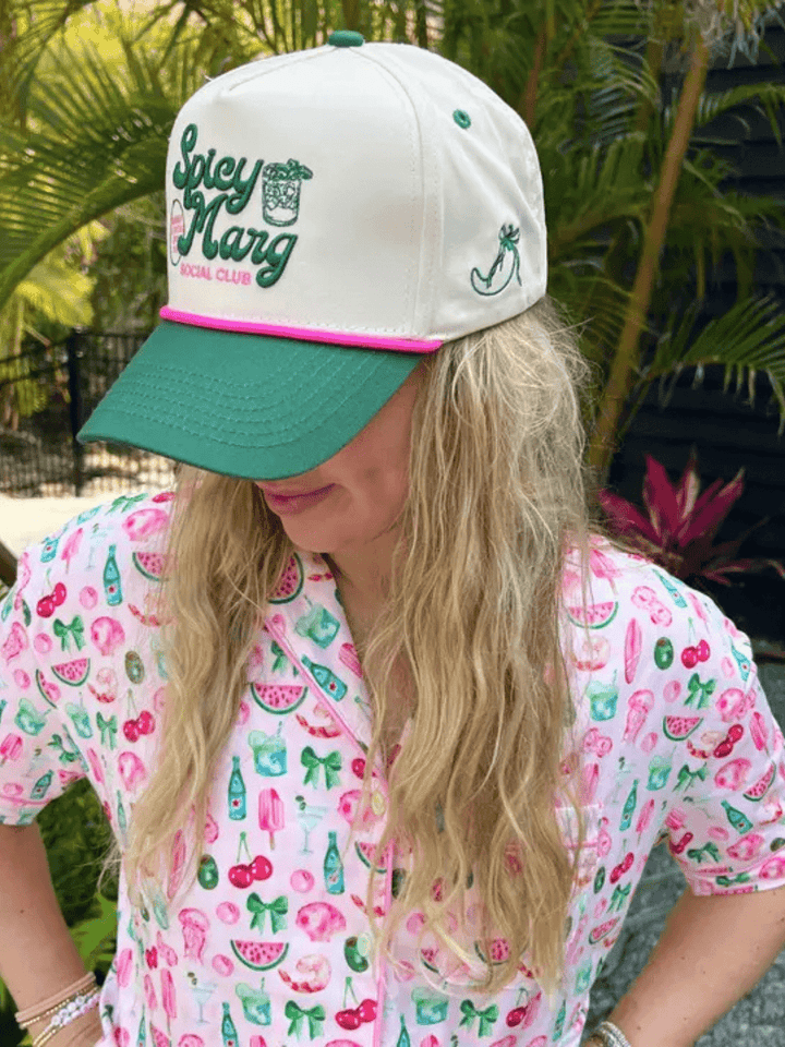 KENZKUSTOMZ - Spicy Marg Social Club Trucker Hat - Jayden P Boutique