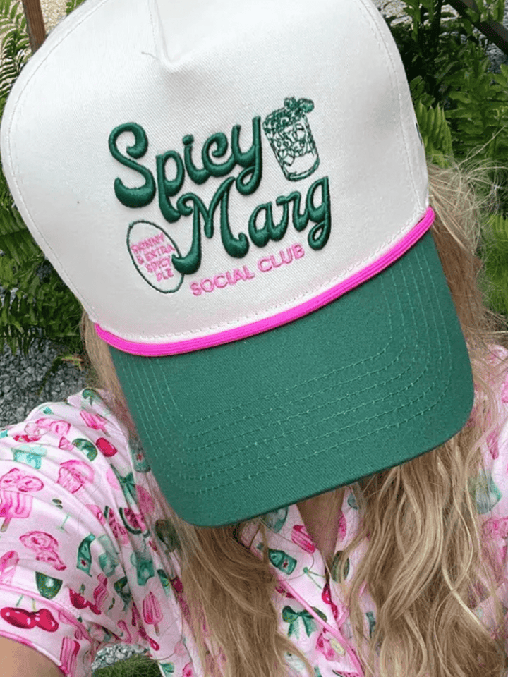 KENZKUSTOMZ - Spicy Marg Social Club Trucker Hat - Jayden P Boutique