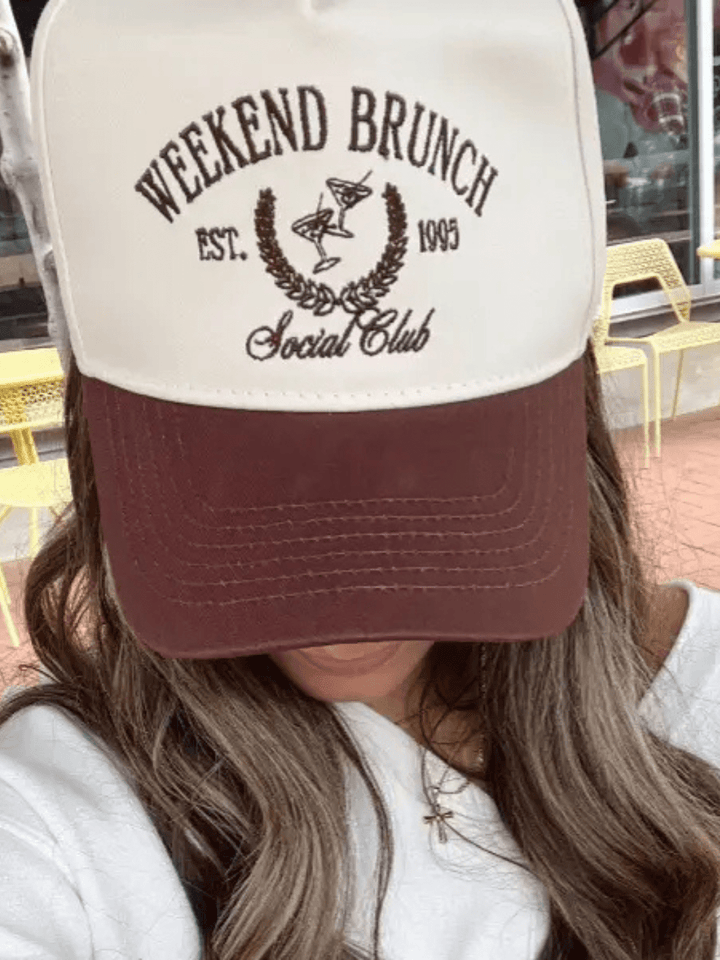 KENZKUSTOMZ - Weekend Brunch Club Trucker Hat - Jayden P Boutique