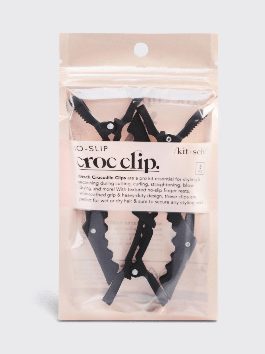 KITSCH - No Slip Crocodile Clip - 3pc - Jayden P Boutique