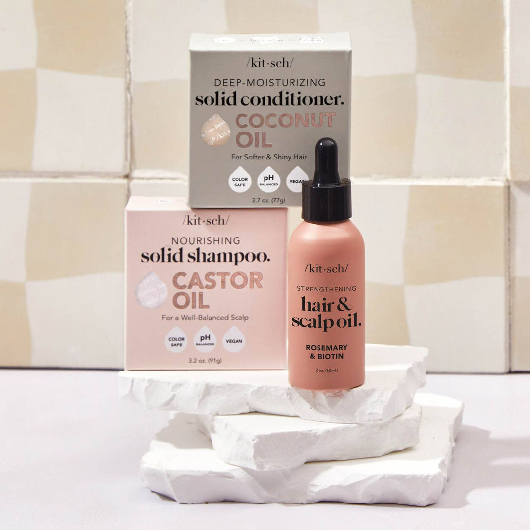 KITSCH - Pre Wash Scalp Oil - Rosemary &amp; Biotin - Jayden P Boutique