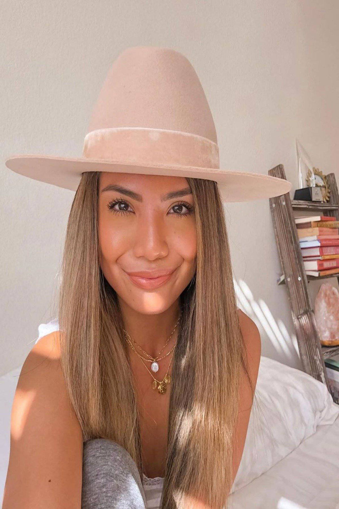 Lack Of Color Benson Tri Hat - Beige - Jayden P Boutique