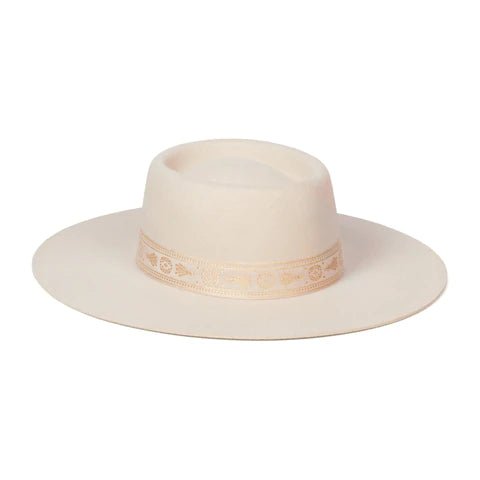Lack Of Color Juno Boater Hat - Cream - Jayden P Boutique