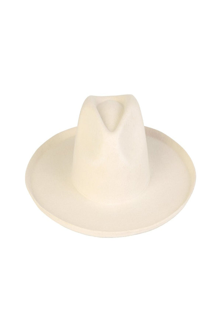 Lack Of Color Melodic Fedora Hat - Ivory - Jayden P Boutique
