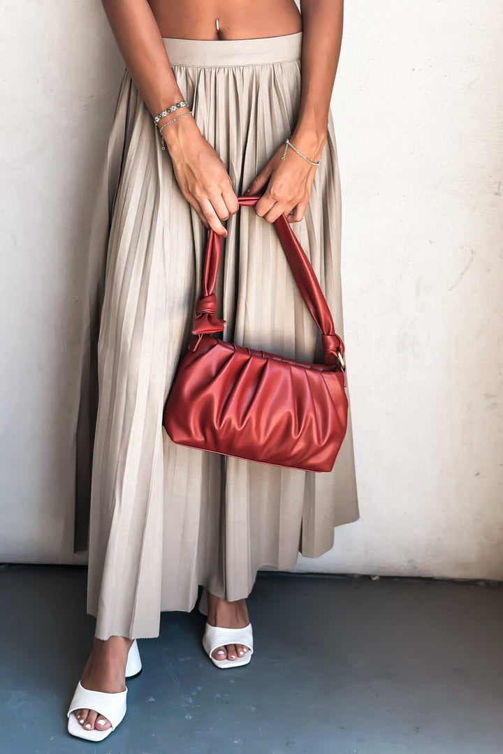 Layne Pleated Maxi Skirt - Jayden P Boutique
