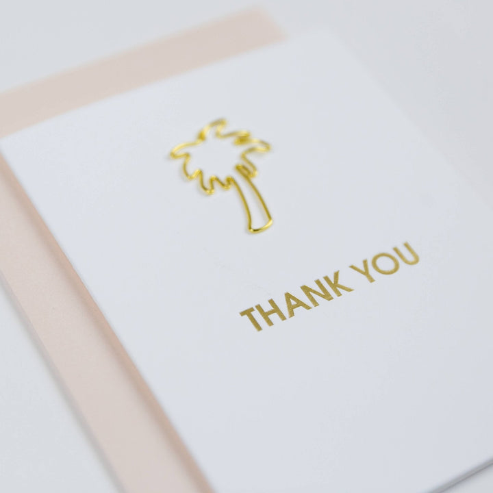 Letterpress Greeting Card + Keepsake Paperclip - Jayden P Boutique