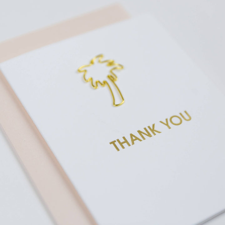 Letterpress Greeting Card + Keepsake Paperclip - Jayden P Boutique