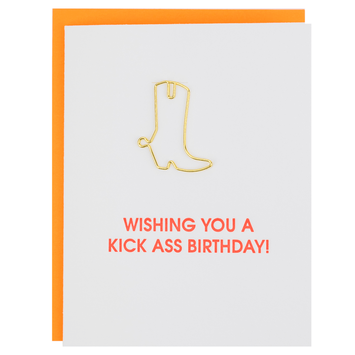 Letterpress Greeting Card + Keepsake Paperclip - Jayden P Boutique