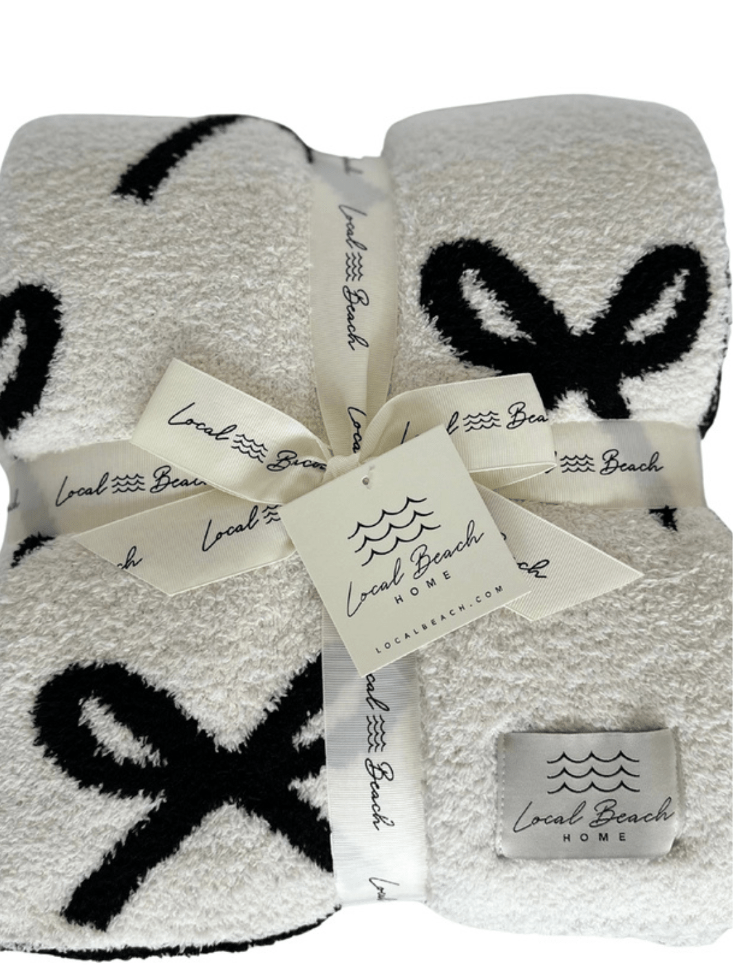 Local Beach - Bow Luxe Home Blanket - Jayden P Boutique