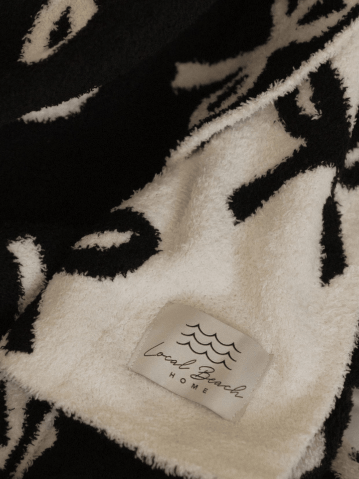 Local Beach - Bow Luxe Home Blanket - Jayden P Boutique