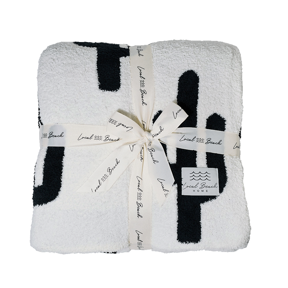 Local Beach - Cactus Luxe Home Blanket - Jayden P Boutique