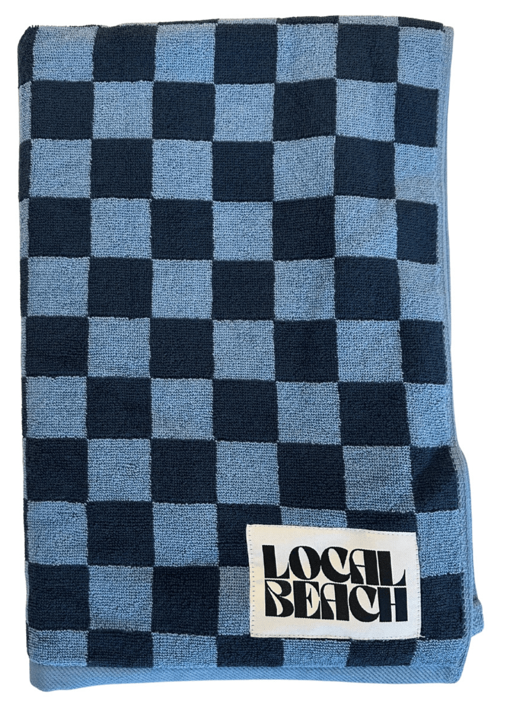 Local Beach Checker Beach &amp; Bath Towels - Jayden P Boutique