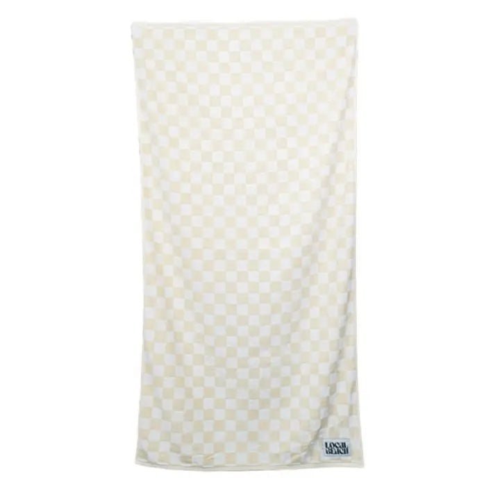 Local Beach Checker Beach &amp; Bath Towels - Jayden P Boutique